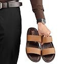 Chips Men39s BLACK Lightweight Slip-on Sandal Casual
