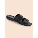 Chips Men39s BLACK Lightweight Slip-on Sandal Casual