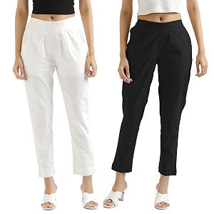 Chiraiyaa Women Cotton Trouser Pant - Versatile