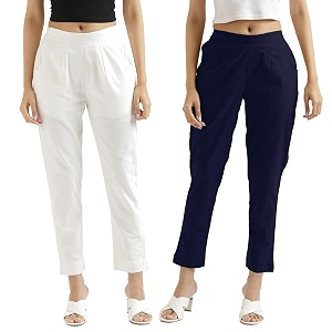Chiraiyaa Women Cotton Trouser Pant - Versatile