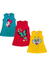 CHIRUK Girls MidiKnee Length Casual Dress