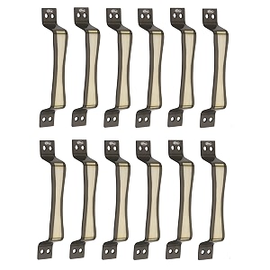 chitra jazz series stainless steel doorcabinet handles pack of 12 6 inch antique marvel