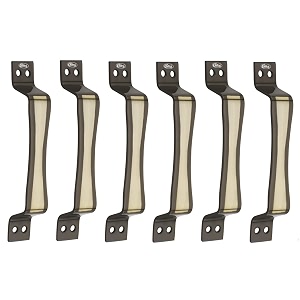 chitra jazz series stainless steel doorcabinet handles pack of 6 6 inch antique marvel
