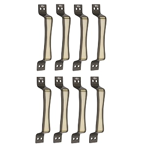 chitra jazz series stainless steel doorcabinet handles pack of 8 8 inch antique marvel