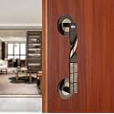 Chitra Taojin Series Brass Main Door Pull Handles Pack of 2 (Two Tone Antique Brass, 8 Inch)