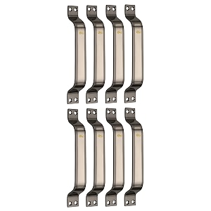 chitra wave stainless steel doorcabinet handles pack of 8 6 inch antique marvel