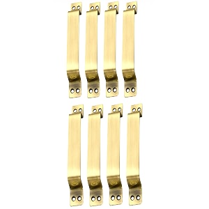 chitra wave stainless steel doorcabinet handles pack of 8 8 inch antique brass pull handle
