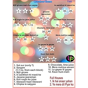 bollywood tambola tickets  love triangle theme housie tambola themed bingo game  kitty party theme housie tickets  english  for family amp friends set of 15 tickets