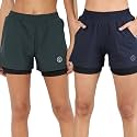 CHKOKKO Double Layered Sports Combo Gym Workout
