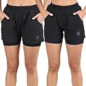 CHKOKKO Double Layered Sports Combo Gym Workout