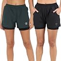 CHKOKKO Double Layered Sports Combo Gym Workout