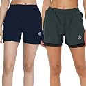 CHKOKKO Double Layered Sports Combo Gym Workout