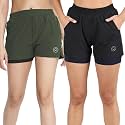 CHKOKKO Double Layered Sports Combo Gym Workout