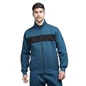CHKOKKO Fleece Men Winter Sports Running Zipper Collared Neck Stylish Jacket