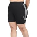 CHKOKKO Gym Shorts for Women Workout Sports Running Quick Dry Fit Double Layer Inner Compression with Pockets Breathable Lightweight Wear