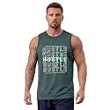 CHKOKKO Men's Dry Fit Sleeveless Gym Vest Tank Top Running Sando