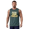 CHKOKKO Men's Dry Fit Sleeveless Gym Vest Tank Top Running Sando