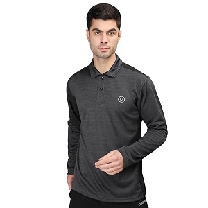 chkokko men39s polyester regular fit gym full sleeves polo t-shirt