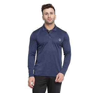 chkokko men39s polyester regular fit gym full sleeves polo t-shirt