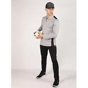 chkokko men39s polyester regular fit gym full sleeves polo t-shirt