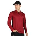 CHKOKKO Men's Polyester Regular Fit Gym Full Sleeves Polo T-Shirt