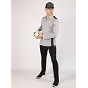 CHKOKKO Men's Polyester Regular Fit Gym Full Sleeves Polo T-Shirt