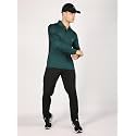 CHKOKKO Men's Polyester Regular Fit Gym Full Sleeves Polo T-Shirt