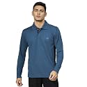 CHKOKKO Men's Polyester Regular Fit Gym Full Sleeves Polo T-Shirt