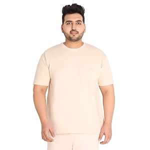 CHKOKKO Mens Plus Size Terry Cotton Loose