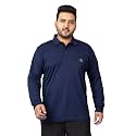 CHKOKKO Men's Polyester Regular Fit Polo T-Shirt