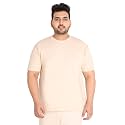 CHKOKKO Men39s Plus Size Terry Cotton Loose