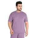 CHKOKKO Men39s Plus Size Terry Cotton Loose