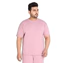 CHKOKKO Men39s Plus Size Terry Cotton Loose