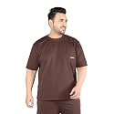 CHKOKKO Men39s Plus Size Terry Cotton Loose
