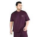 CHKOKKO Men39s Plus Size Terry Cotton Loose