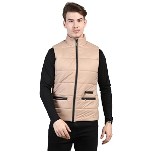 chkokko men39s winter quilted jacket beige size l