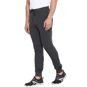 CHKOKKO Mens Nylon Track Pants with Colorblock