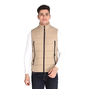 chkokko men39s winter quilted jacket beige size m
