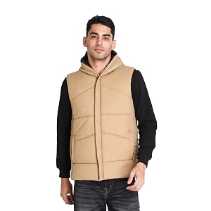 chkokko men39s winter quilted jacket beige size s