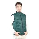 CHKOKKO Men's Winter Quilted Jacket BottleGreen L