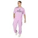 CHKOKKO Men Casual Summer Wear Coords Stylish Gents Cord Set Half Sleeves Latest Co Ord Track Suit Round Neck Western Co-ord Set
