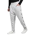 CHKOKKO Men Casual Track Pant Gym Workout Lower with Pocket Ecru 5XL