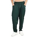 CHKOKKO Men's Regular Fit Mid Rise Casual Track Pant Lower with Pocket
