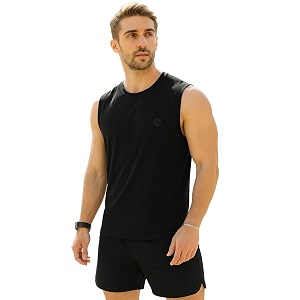 chkokko sleeveless t shirts gym vest for men workout premium cotton blend