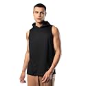 CHKOKKO Sleeveless Hooded T Shirts Gym Vest for Men Workout Solid Premium Cotton Blend Tank Top for Man Running Vest Sando Gym Wear Lightweight Breathable Casual Summer Wear Boys