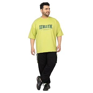 CHKOKKO Men Plus Size Printed Casual Summer