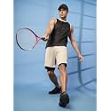 CHKOKKO Men Polyester Solid Gym Regular Fit