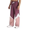 CHKOKKO Mens Nylon Track Pants with Colorblock