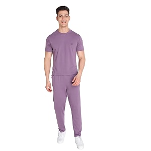 chkokko men training suit cotton polyester solid track suit co-ord sets