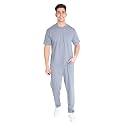 CHKOKKO Men Training Suit Cotton Polyester Solid Track Suit Co-Ord Sets